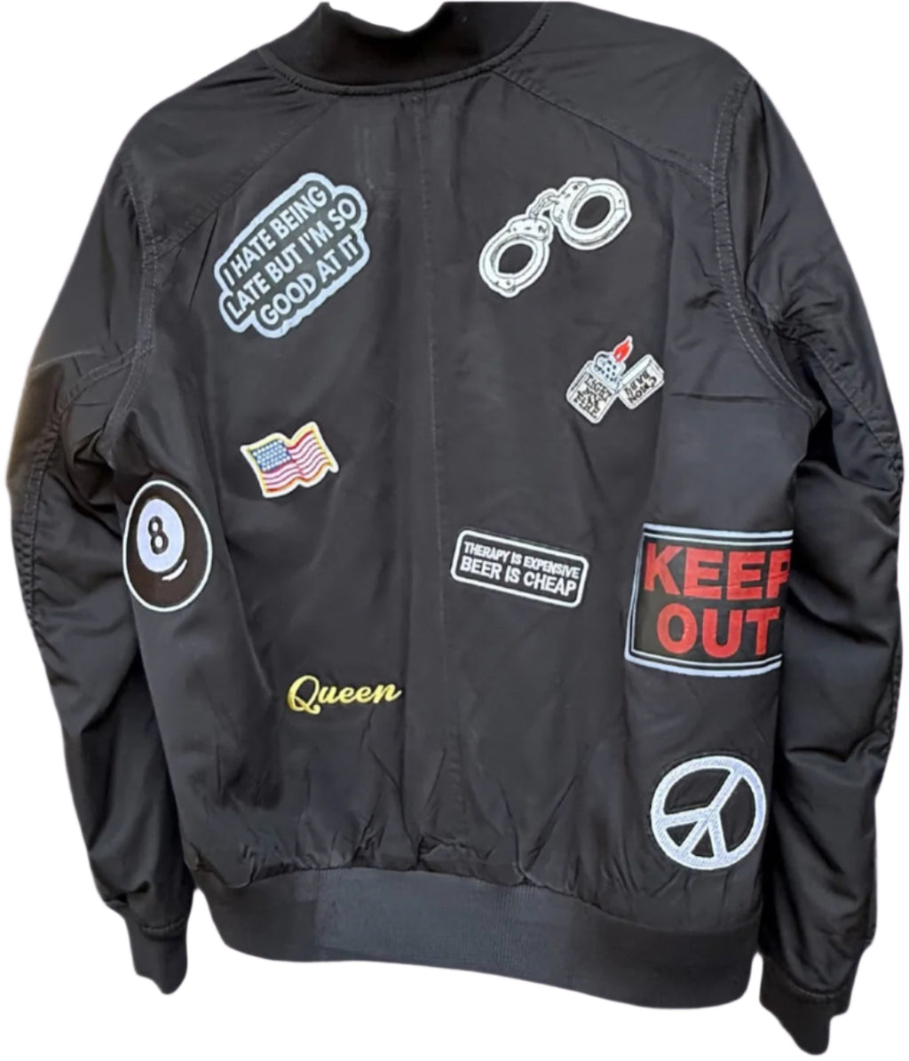 Patched bomber