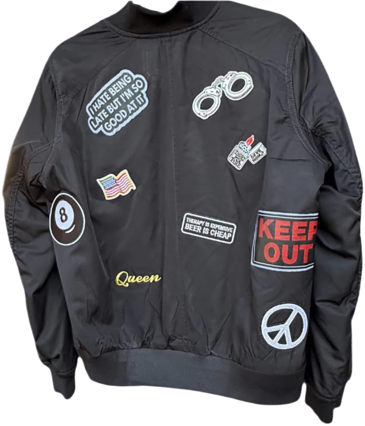 Patched bomber