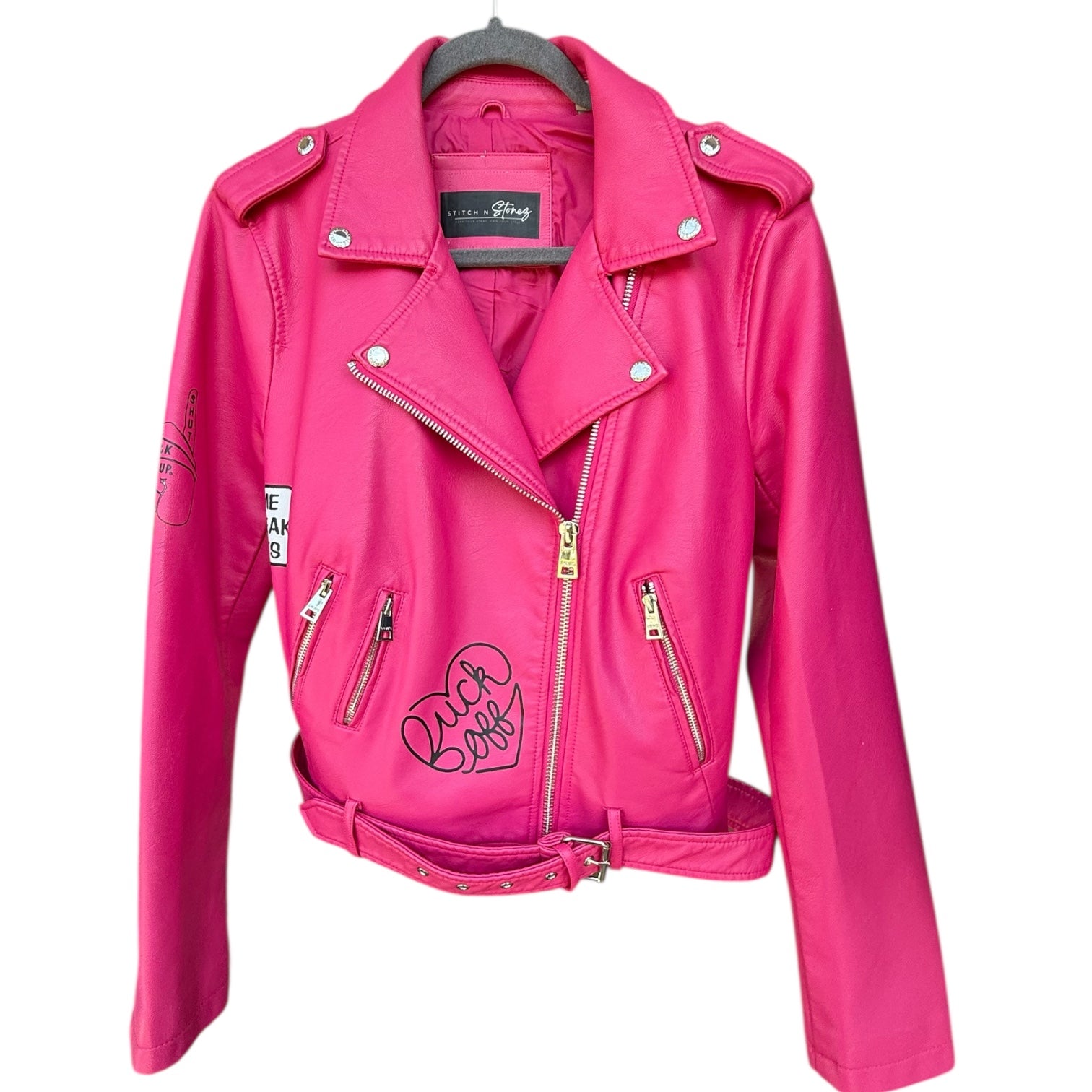 We wear pink!