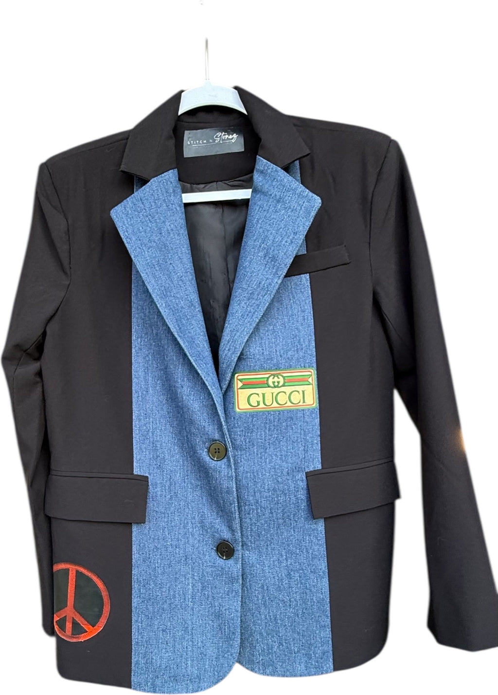 Denim black blaze