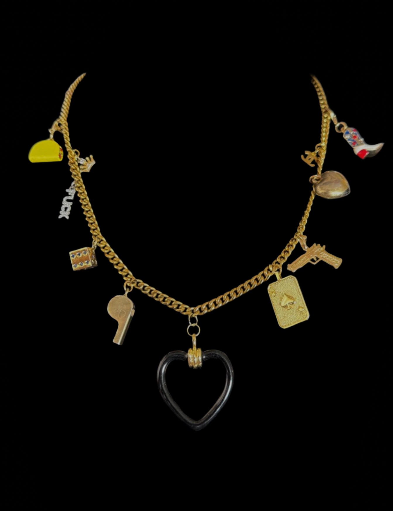 Custom charm necklaces