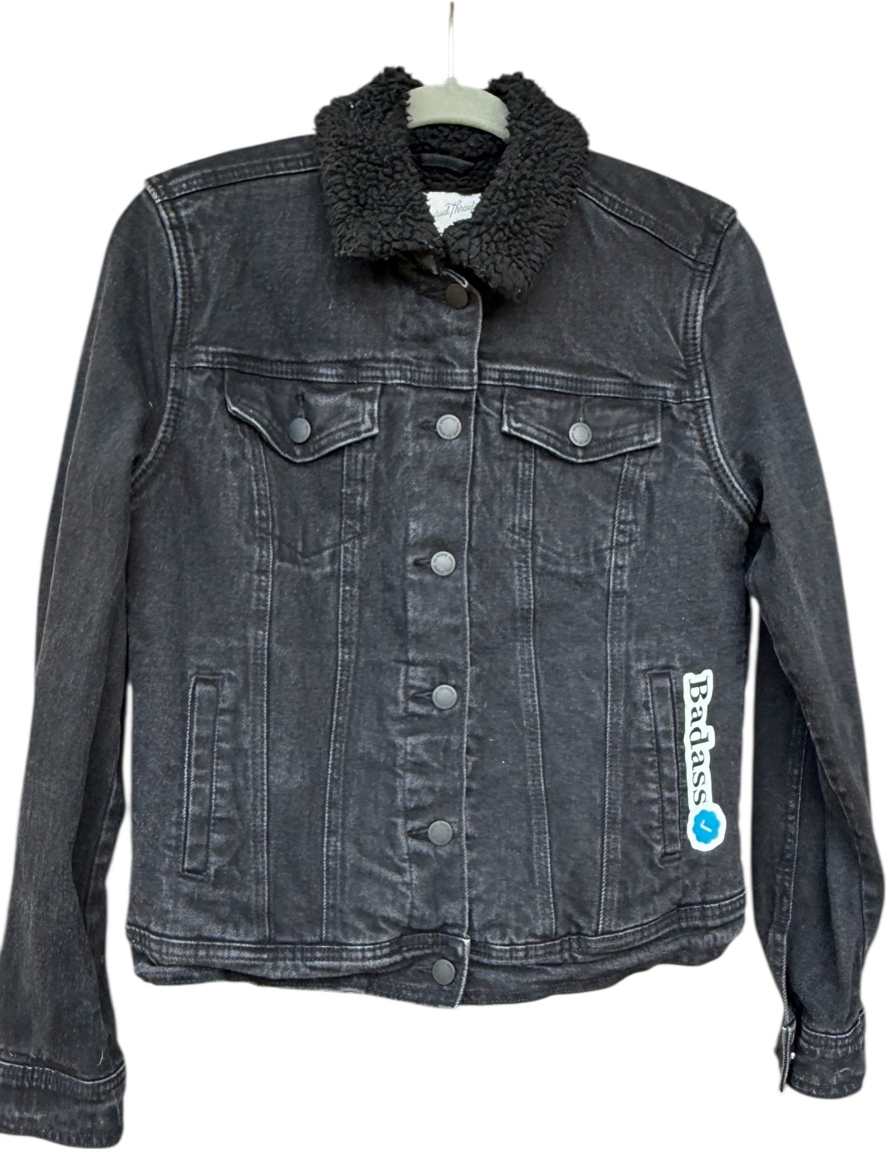 Black denim